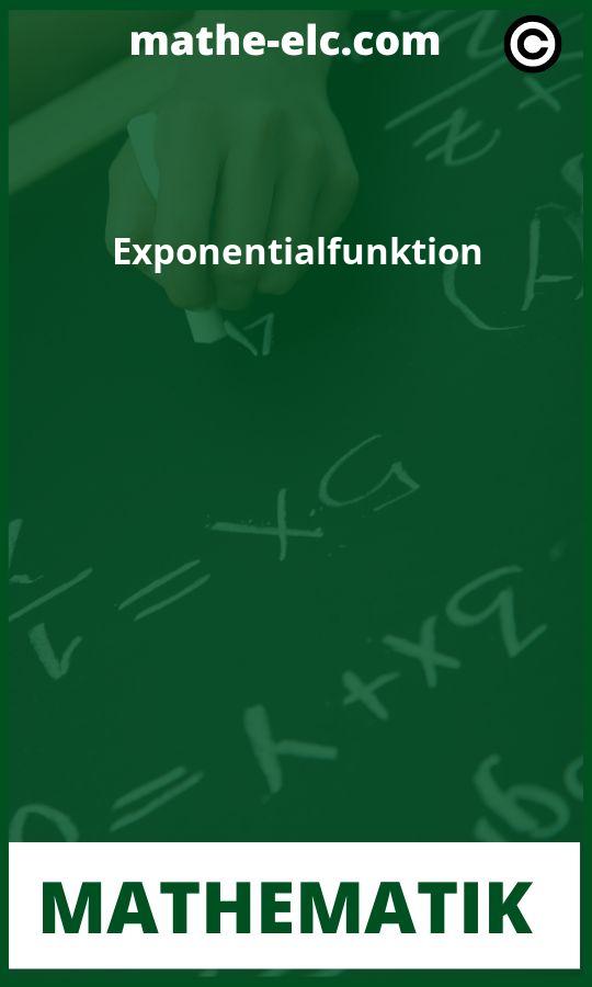 Exponentialfunktion Aufgaben PDF