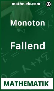 Monoton fallend: Einführung in die Grundlagen der linearen Funktionen